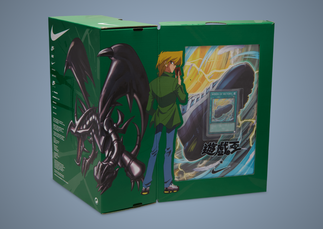 Yu-Gi-Oh! x Nike Air Muscle 95 Joey Packaging