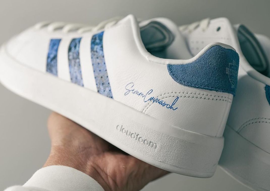 Como 1907 x adidas Heel Detail