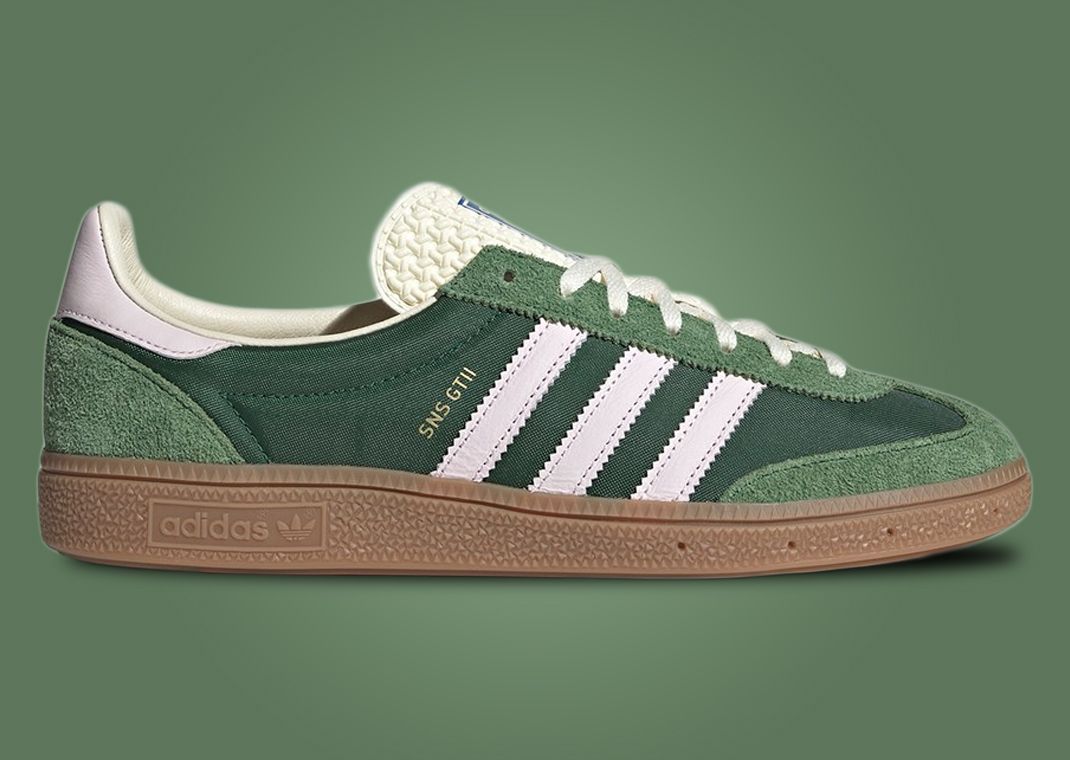 SNS x adidas GTII Handball Olive Lateral