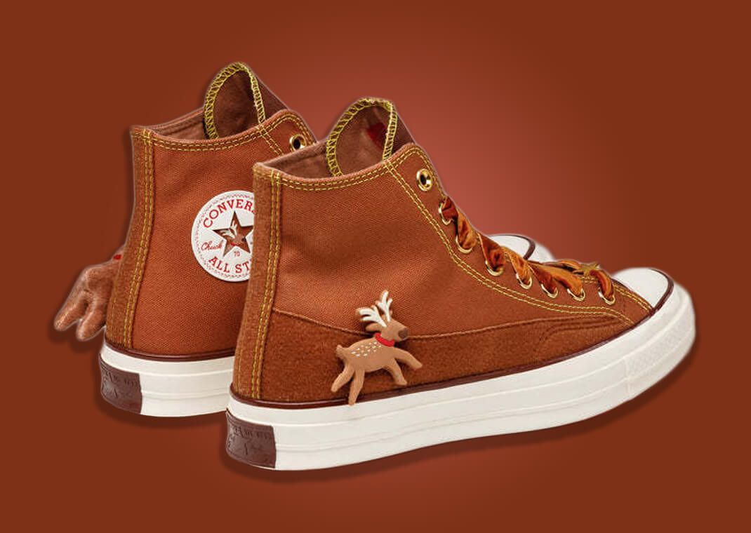 Converse Chuck 70 Hi Reindeer Back Heel Angle