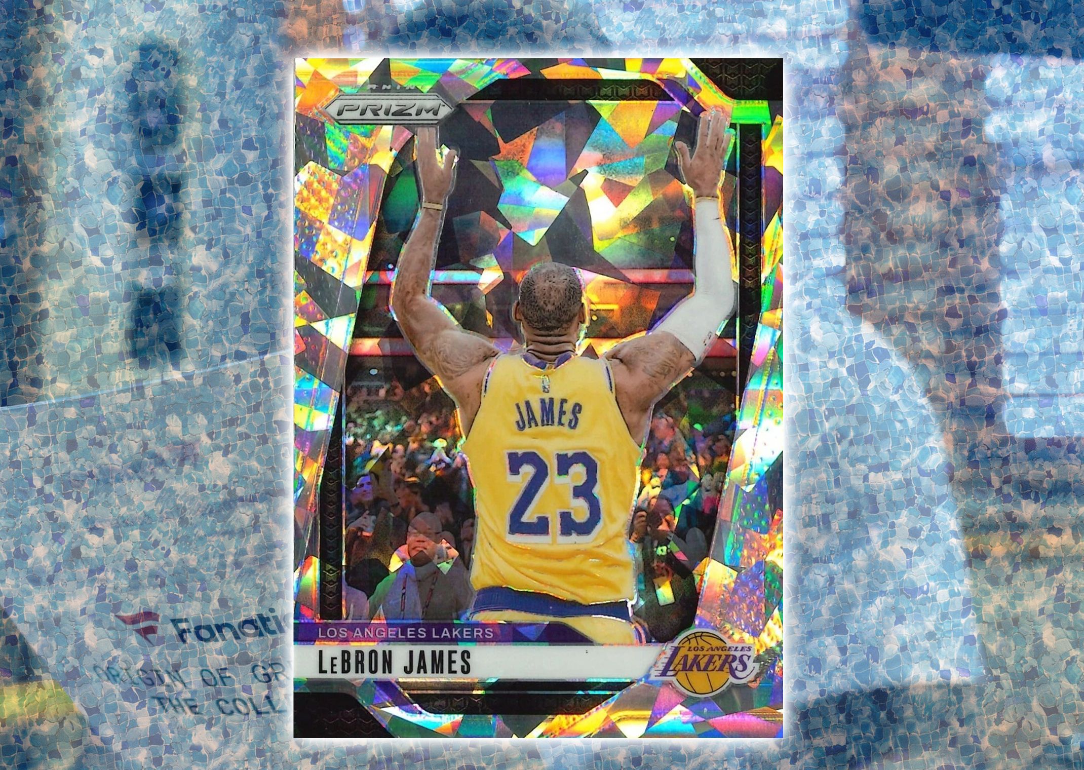 2024-25 Panini Prizm Cracked Ice LeBron James