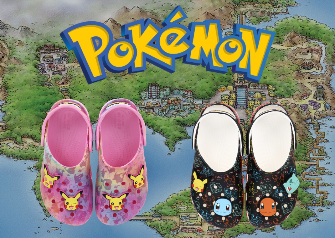 Pokémon x Crocs Classic Clog Collection June 2025