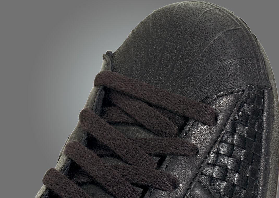 adidas Superstar Vintage Woven Black W Detail