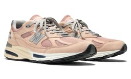 The New Balance Made in UK 991v2 is ready for Heat Waves in Mahogany Rose