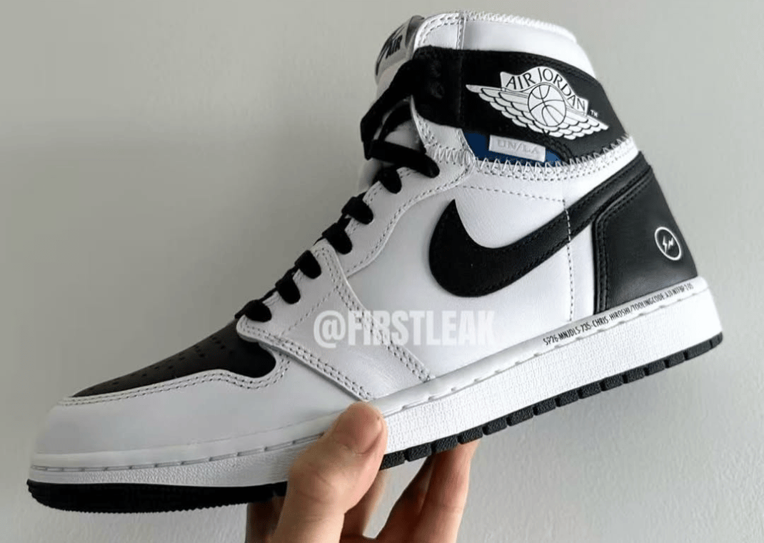 The fragment design x Union LA x Air Jordan 1 High White