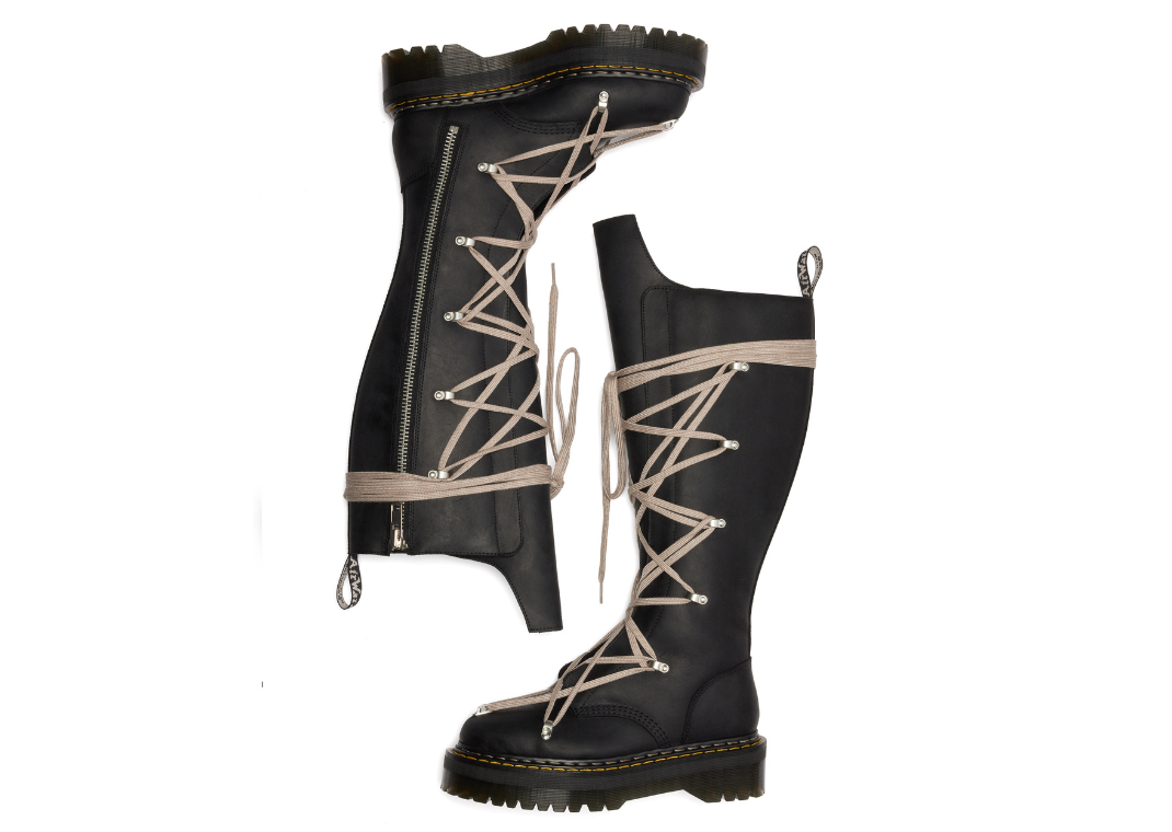 Rick Owens x Dr. Martens 1B60 Pentalace - Pair