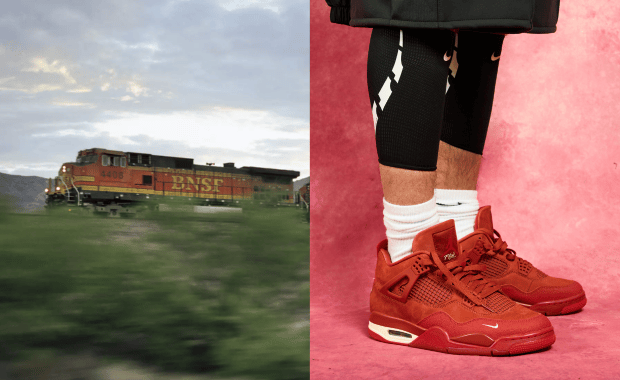 Nigel Sylvester's Air Jordan 4 Brick by Brick