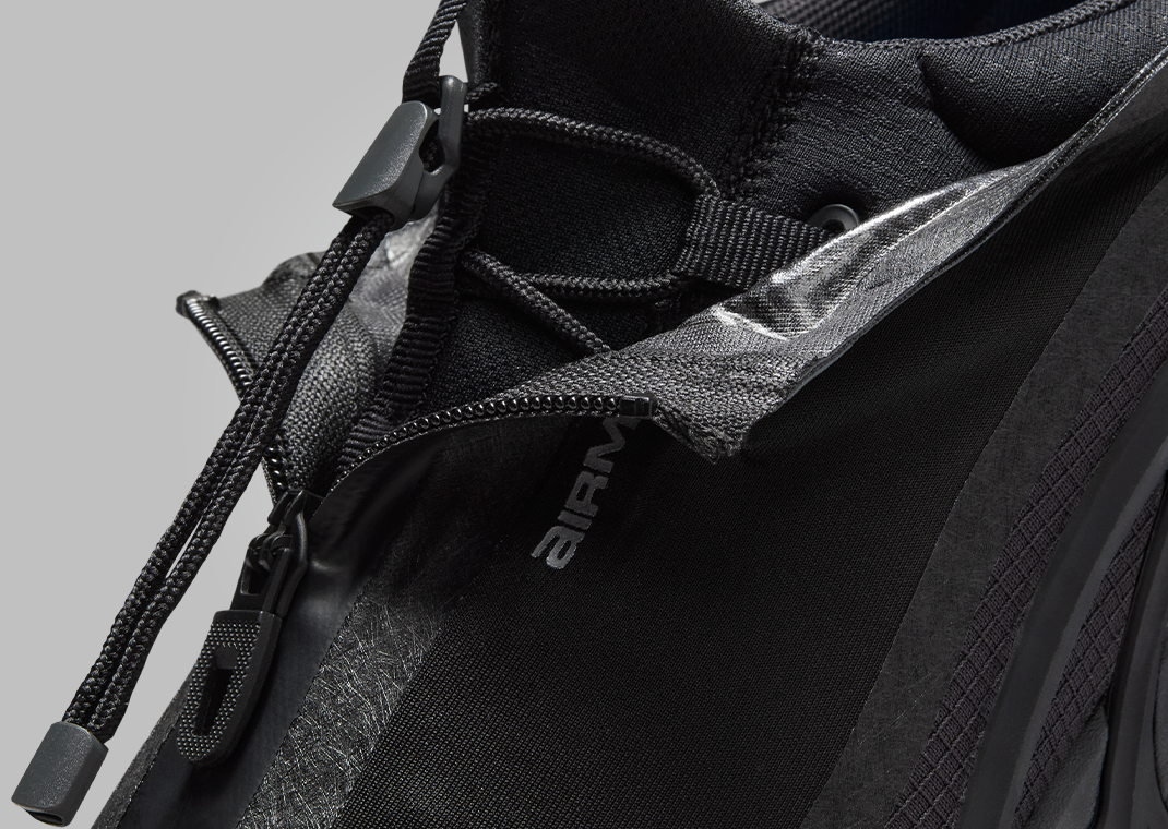 Nike Air Max DN Roam Black Metallic Silver - Detail