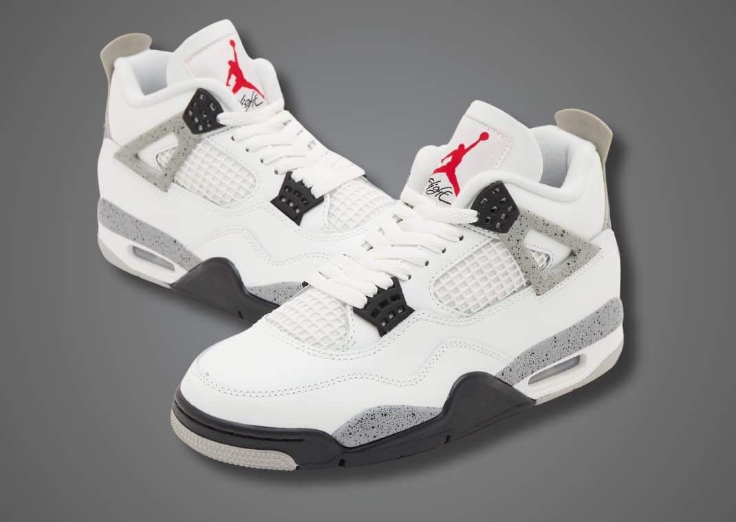 The Air Jordan 4 White Cement Releases May 2025