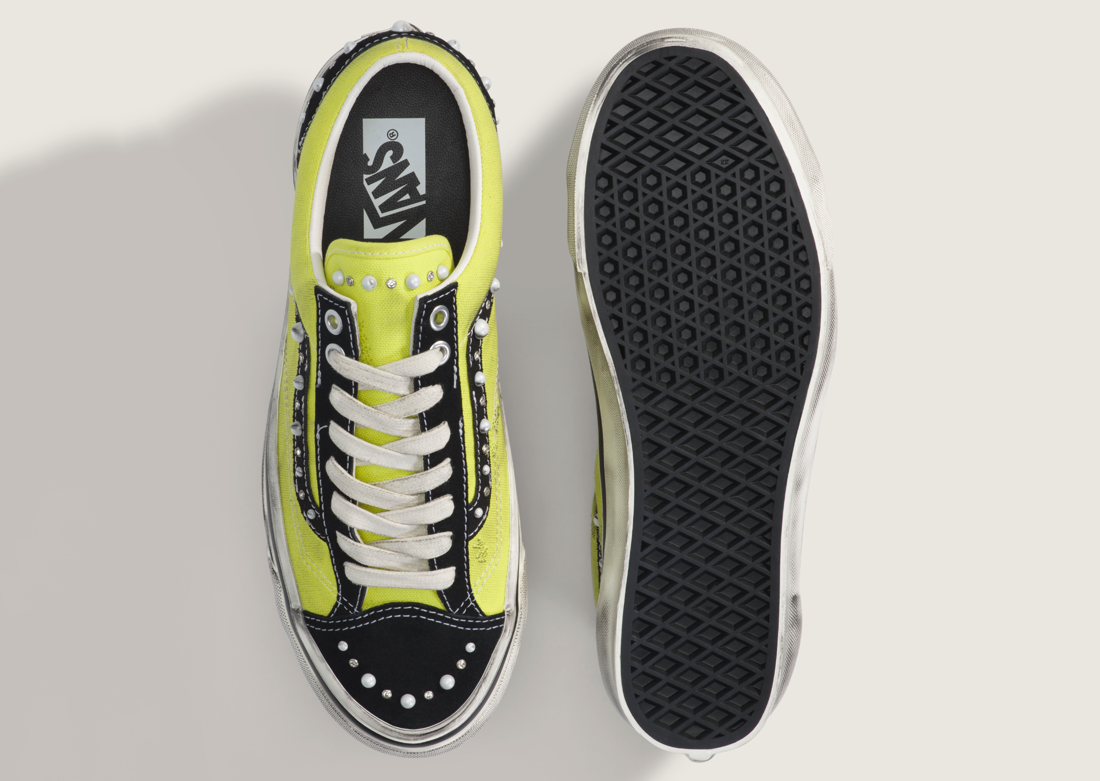 Vans Old Skool 36 Pearlized Lime - Pair
