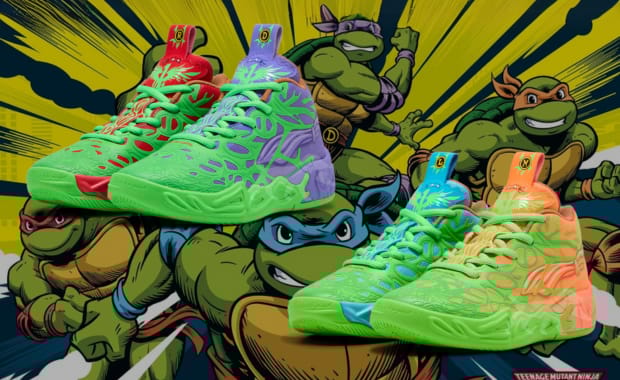 The Teenage Mutant Ninja Turtles Appear on Two Puma MB.04 Colorways