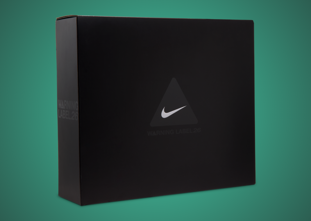 Nike Sabrina 3 Warning Label Packaging