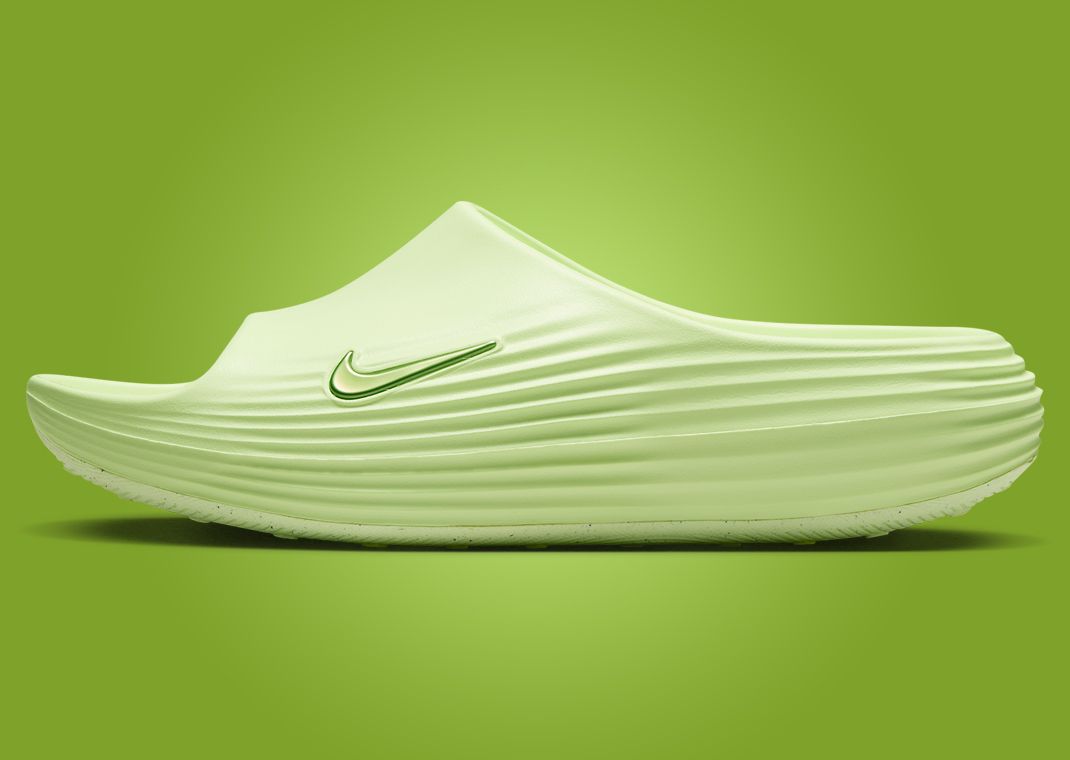 Nike ReactX Rejuven8 Slide Barely Volt Lateral