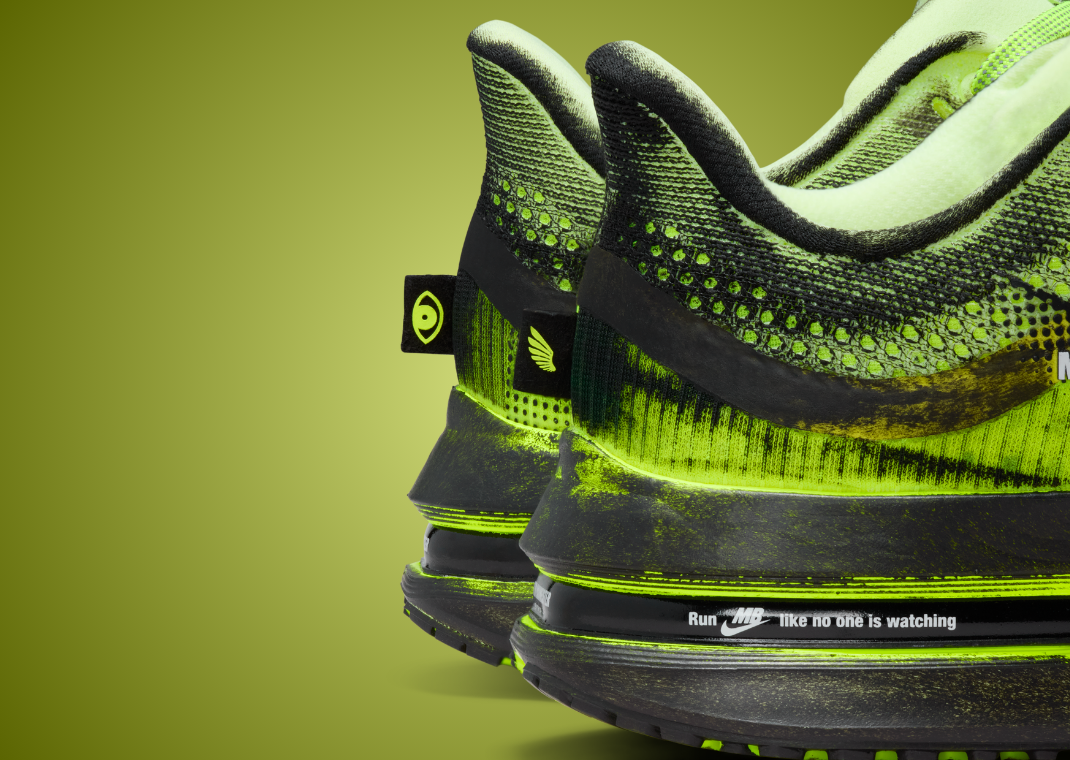 Melitta Baumeister x Nike Pegasus Premium Volt - Heel Detail