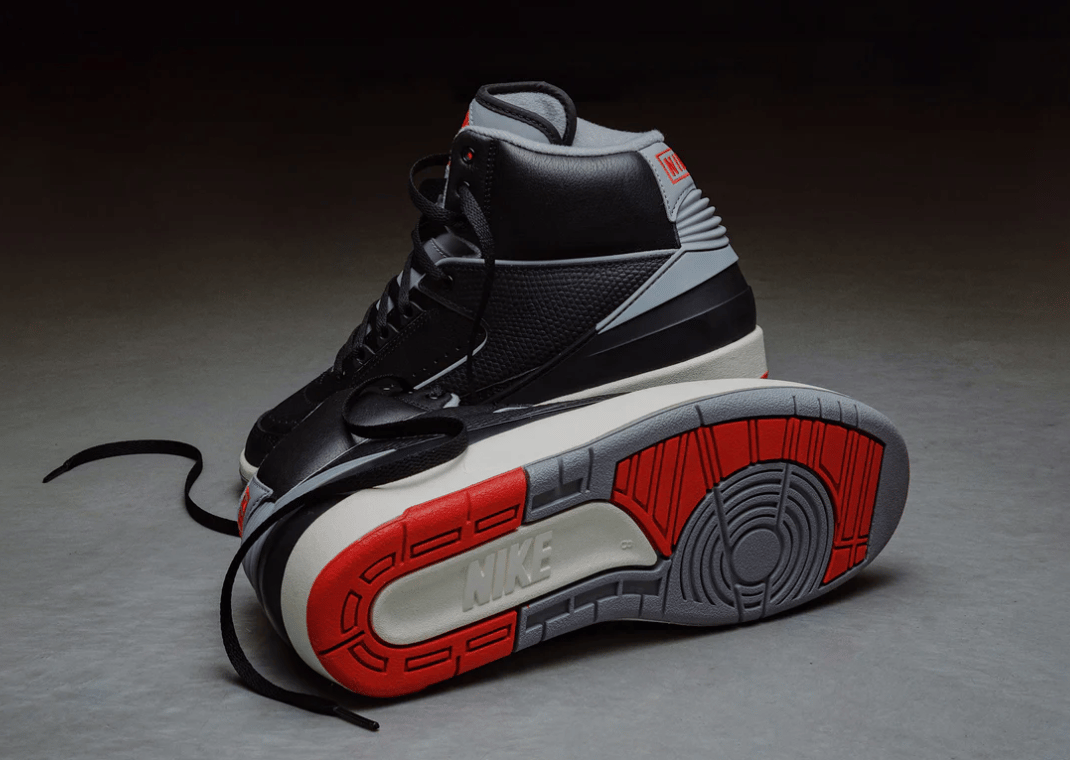 Detailed Look At The Air Jordan 2 Retro Black Cement ()