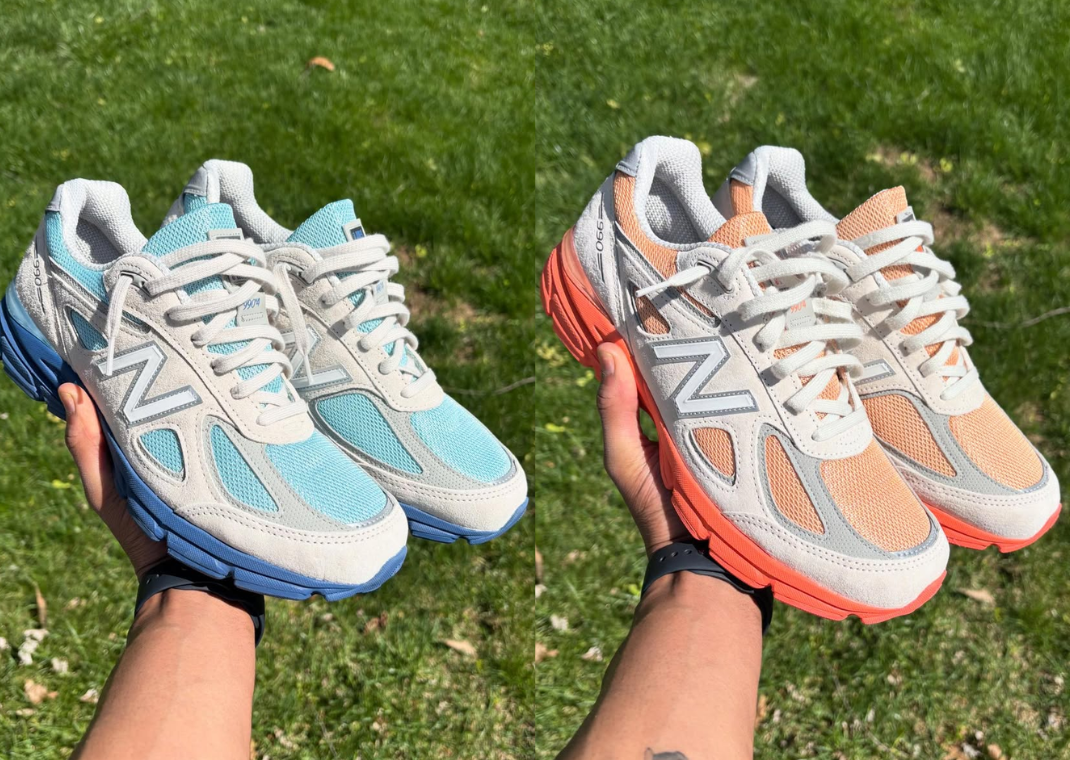New Balance 990v4 Blue Crab Pack
