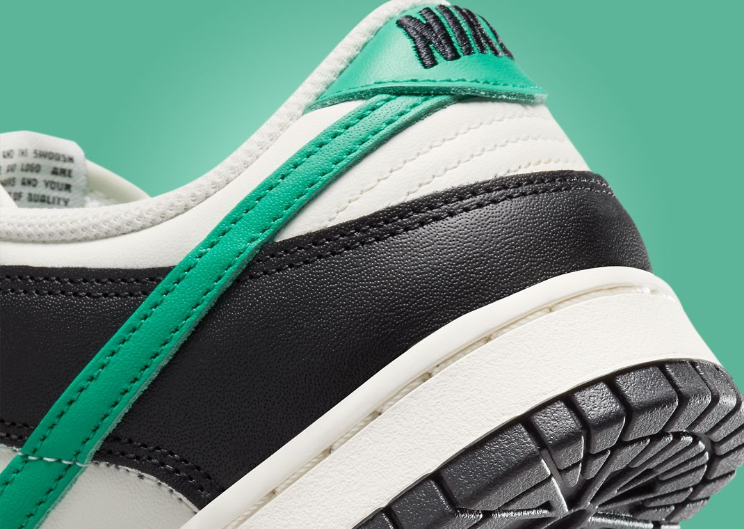 Nike Dunk Low Celtics (W) Heel Detail