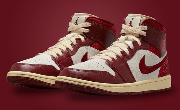 Tiki Leaves Accent This Women’s Exclusive Air Jordan 1 Mid