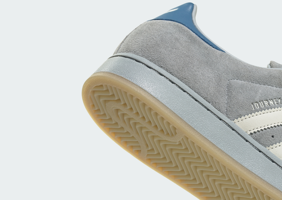 atmos x Pointless Journey x adidas Superstar Clear Onix - Heel Detail