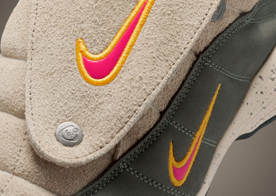 Kids of Immigrants x Nike T90 Mule Khaki - Detail