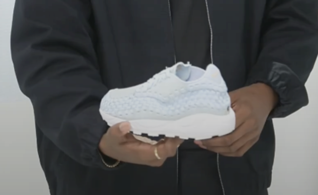 The Nike Air Footscape Woven Is Releasing In Light Denim