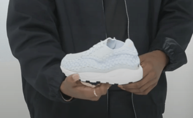 The Nike Air Footscape Woven Is Releasing In Light Denim