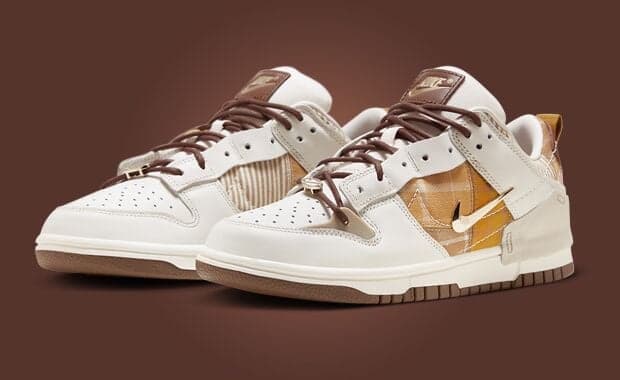 Nike Dunk Low Disrupt 2 Brown Plaid (W)