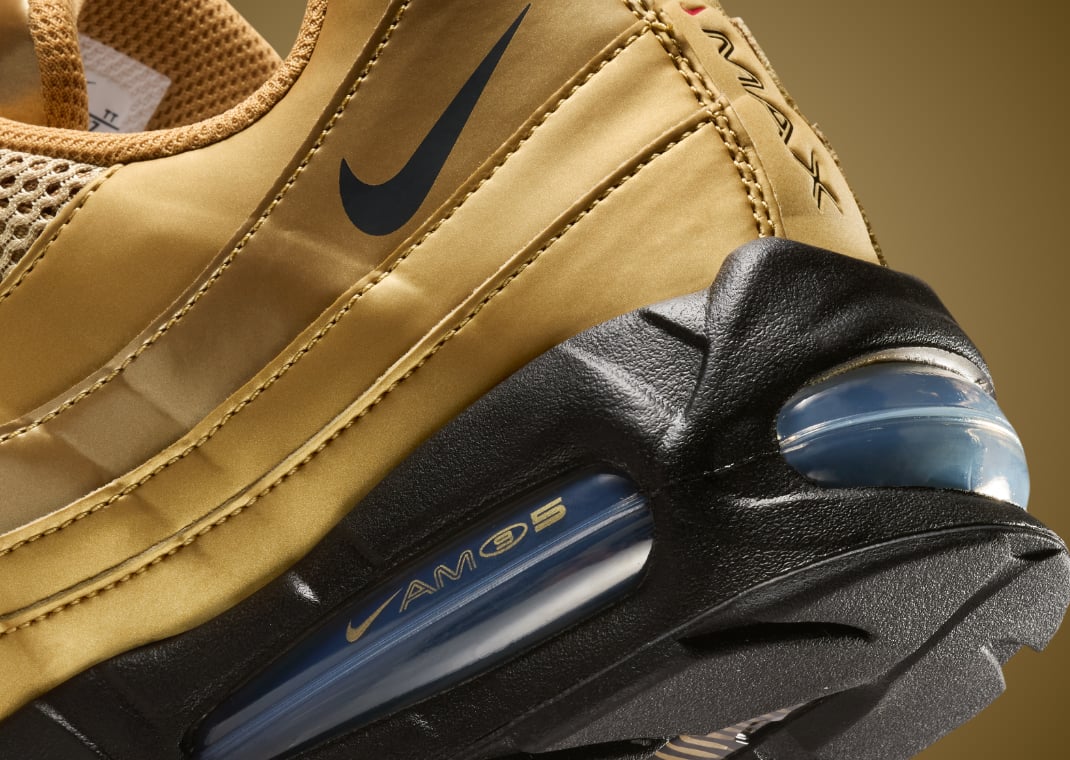 Nike Air Max 95 Big Bubble Total 90 Metallic Gold