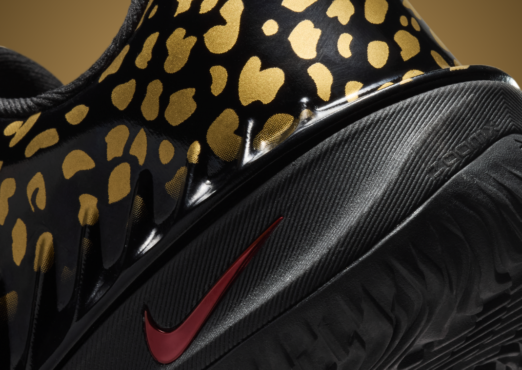 Victor Wembanyama x Nike GT Cut 4 Gold Panther PE - Heel Detail