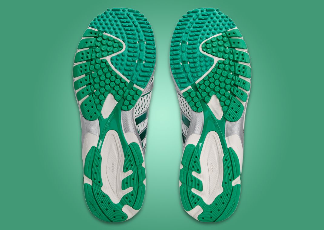 Sporty & Rich x adidas Adizero Adios Cloud White Court Green Outsole