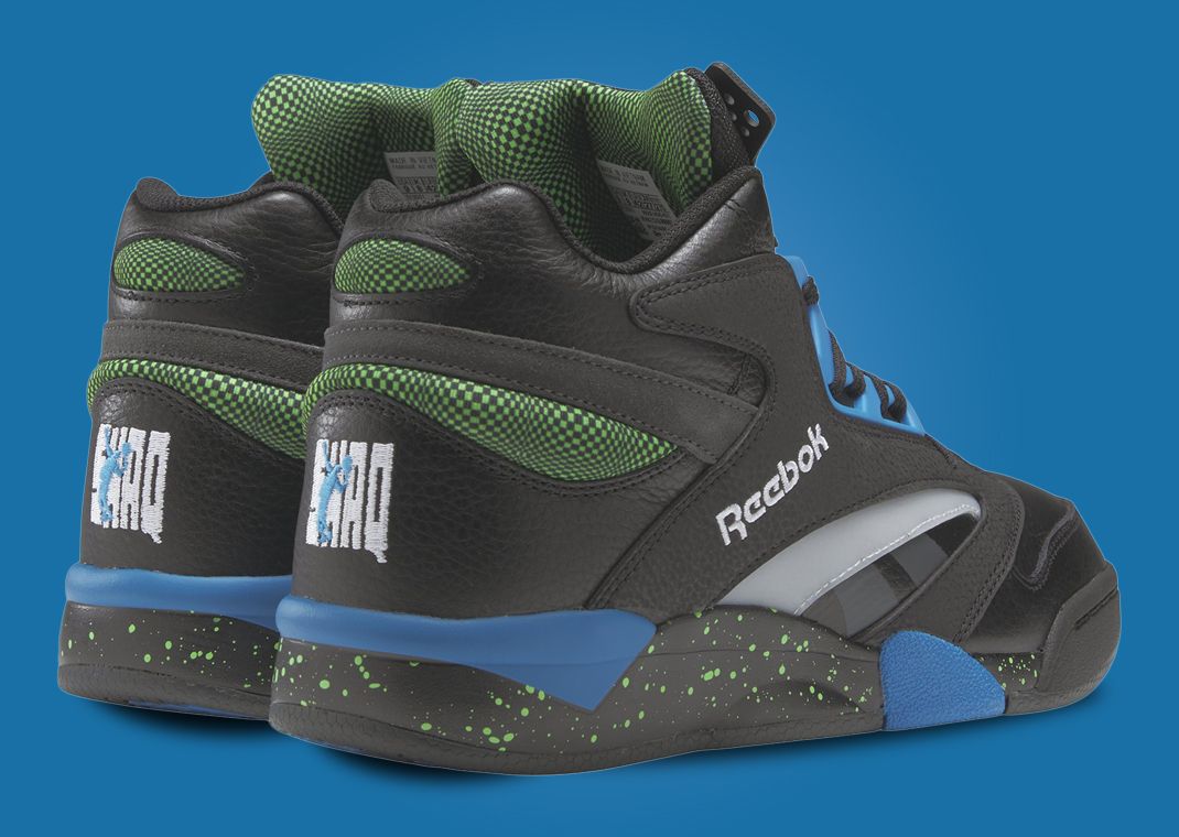 【REEBOK】 ★ スニーカー ★ Shark Victory Pump ★ Black Tennis And Basketball Combine On The Reebok Shaq Victory