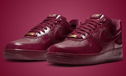 Central Cee’s Red Beetroot Air Force 1 is a Perfect Mix of Patent and Premium Leather