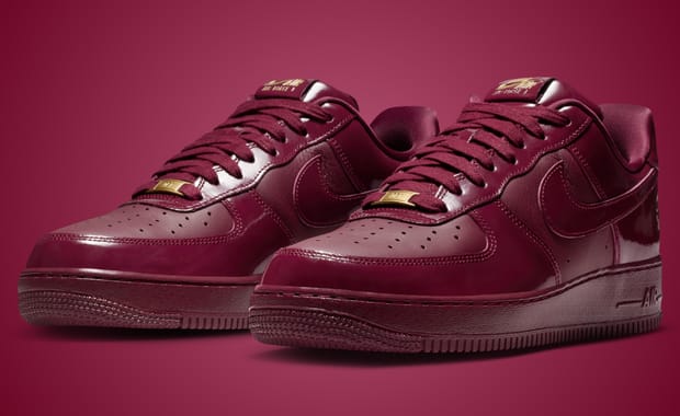 Central Cee’s Red Beetroot Air Force 1 is a Perfect Mix of Patent and Premium Leather
