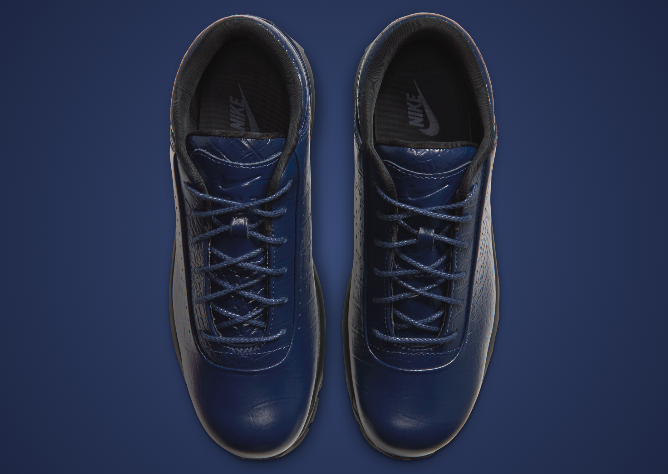 Nike Air Max Goadome Low Croc Midnight Navy - Top