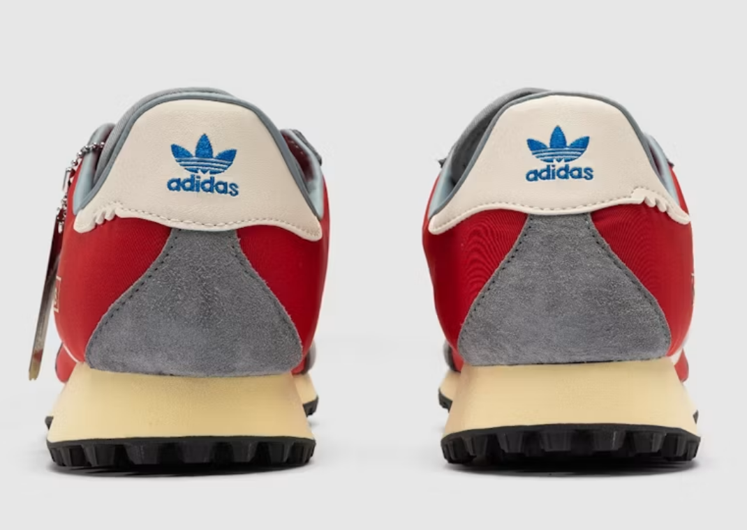 The Whitaker Group x adidas BW Run Do Not Duplicate Red Grey - Back