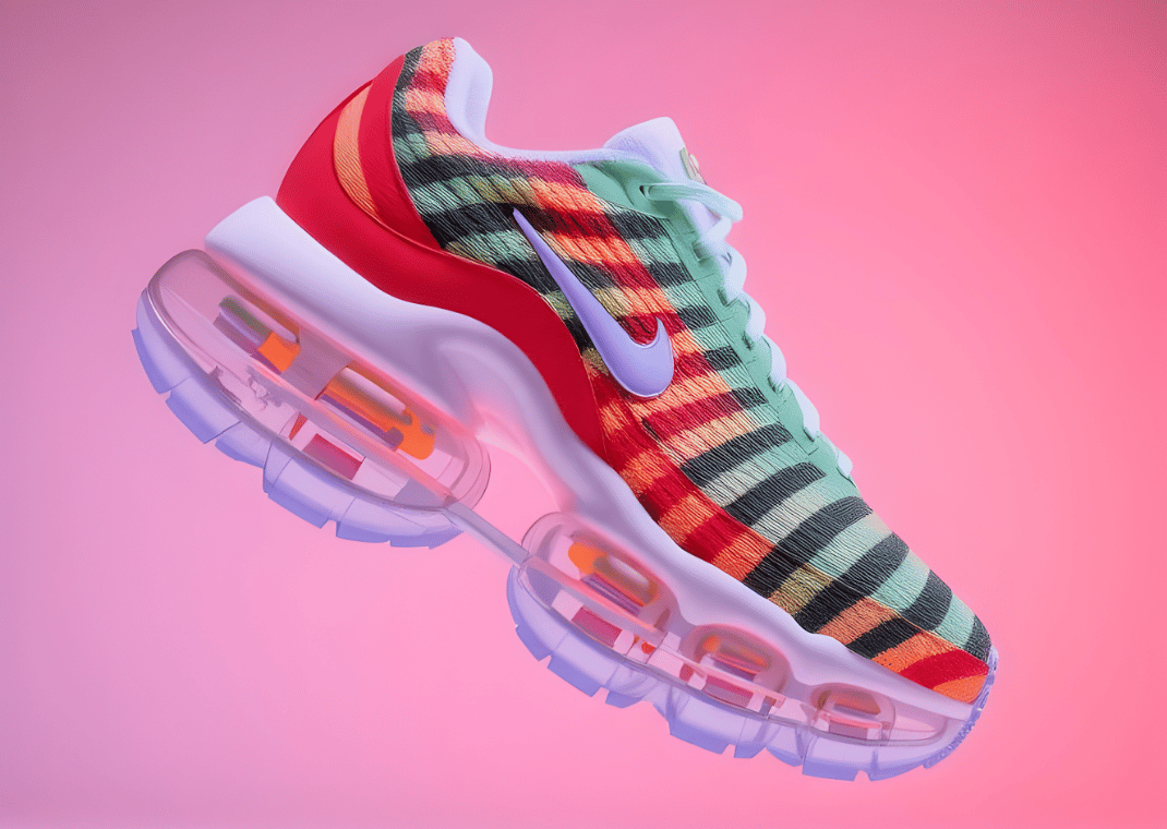 Air Max 95-inspired FlyKnit model with a big bubble Air unit (created by Steve Jaconetta)
