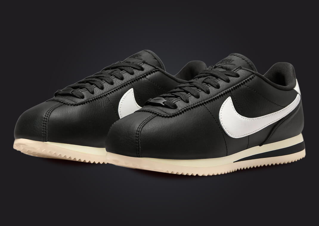 Nike Cortez 23 Premium Black Sail (W)