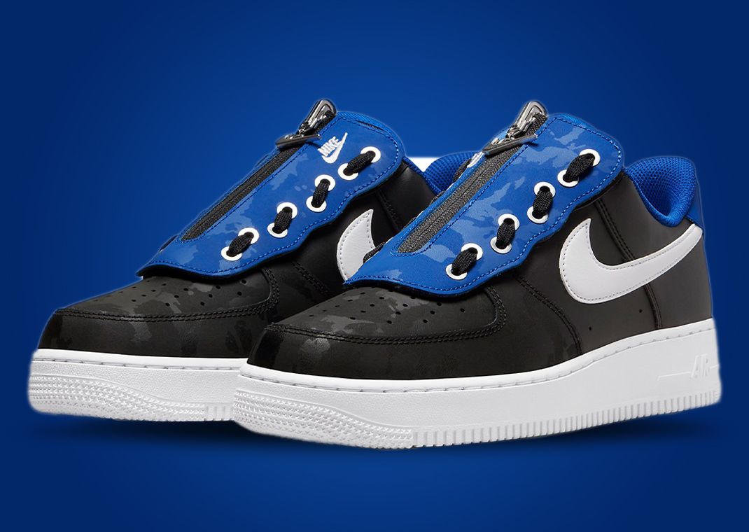 Nike Air Force 1 Shroud "Black Royal"