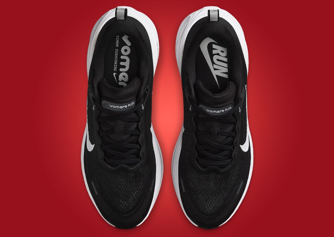 Nike Vomero Plus Black White Top