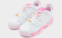 Every Rose Has Its Thorns: Jordan adds a Gold Rose Dubrae to a Pink and White Air Jordan 6 Low