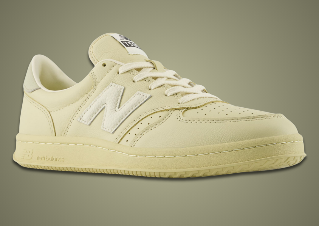 AURALEE x New Balance T500 Vintage Ivory - Angle