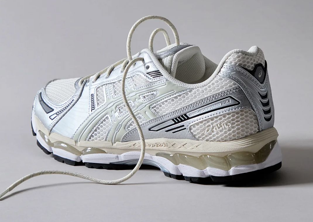 人気☆ASICS X RONNIE FIEG☆ GEL-KAYANO 12.1 CREAM PURE AQUA ASICS Gel-Kayano 12.1 Ronnie Fieg Cream Men's - 1203A555-100