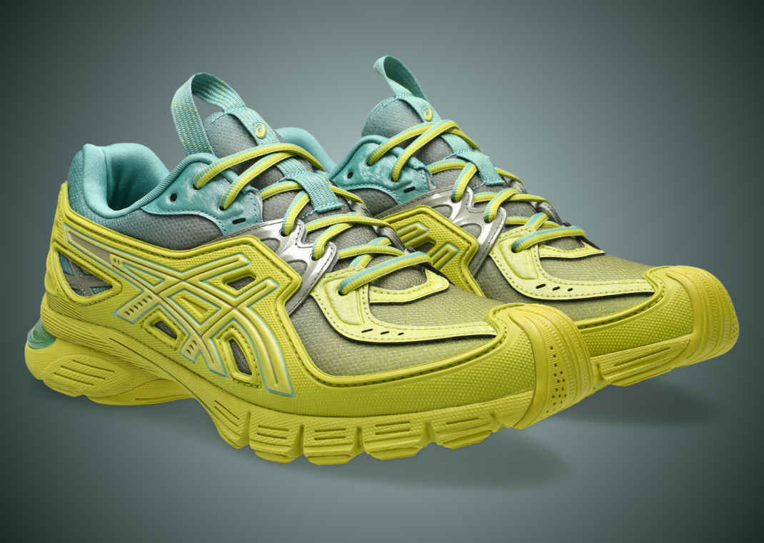 Kiko Kostadinov x Aiscs UB13-S Gel-SD Lyte Yellow - Angle
