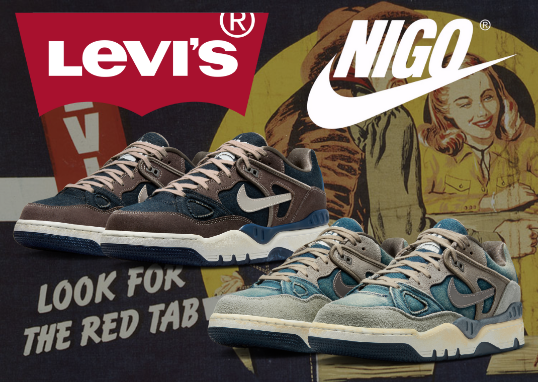 Levi's x NIGO x Nike Air Force 3 Collection