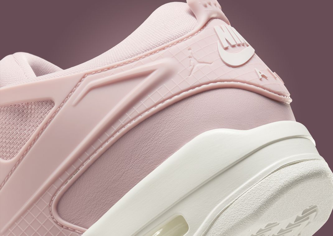 Air Jordan 4 RM Pink Oxford (W) Heel Detail