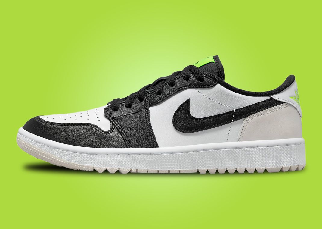 Air Jordan 1 Low Golf White Black Volt