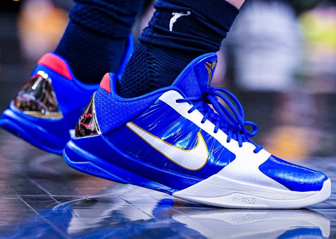 Caitlin Clark Nike Kobe 5 Protro Sonic the Hedgehog PE