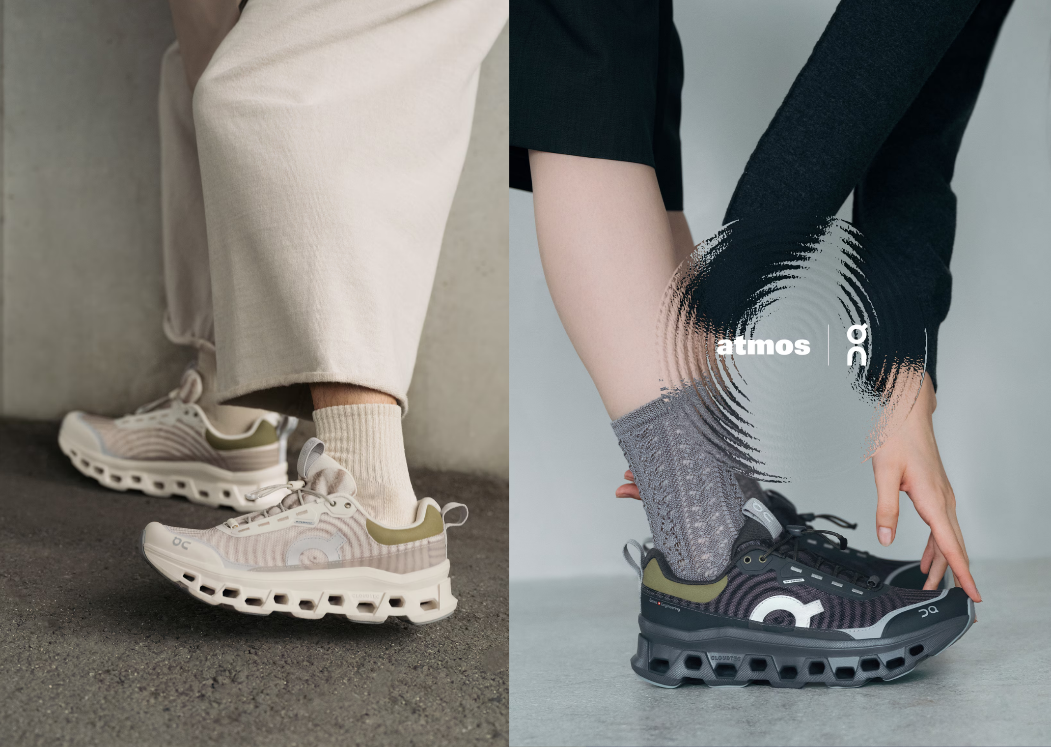 atmos x On Cloudmonster 1 Waterproof Pack