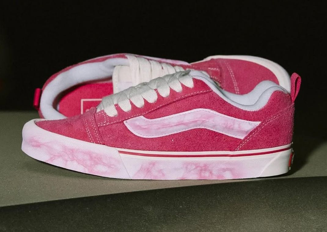 COSTS x Vans Knu Skool Pink Rose Marble Lateral