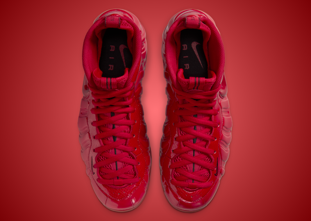 Nike Air Foamposite Pro Gym Red - Top